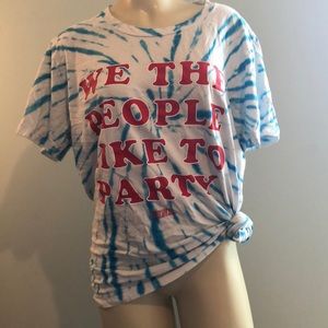 Women’s LG tie dye PINK shirt